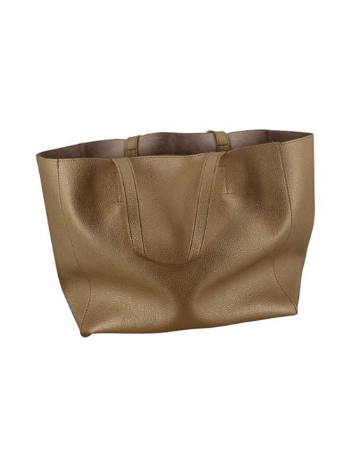 shopper donna grande in ecopelle oro Fez | 005PINK GOLD